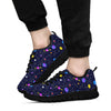 Constellation Planet Print Pattern Sneaker Shoes For Men Women-grizzshop