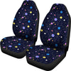 Constellation Planet Print Pattern Universal Fit Car Seat Covers-grizzshop