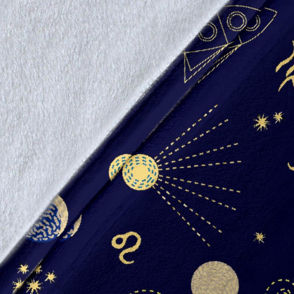 Constellation Print Pattern Blanket-grizzshop