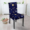 Constellation Print Pattern Chair Cover-grizzshop