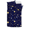 Constellation Print Pattern Duvet Cover Bedding Set-grizzshop