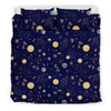 Constellation Print Pattern Duvet Cover Bedding Set-grizzshop