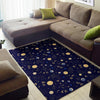 Constellation Print Pattern Floor Mat-grizzshop