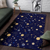 Constellation Print Pattern Floor Mat-grizzshop