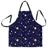 Constellation Print Pattern Men's Apron-grizzshop