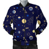 Constellation Print Pattern Men's Bomber Jacket-grizzshop