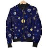 Constellation Print Pattern Men's Bomber Jacket-grizzshop