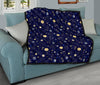 Constellation Print Pattern Quilt-grizzshop