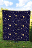 Constellation Print Pattern Quilt-grizzshop