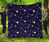 Constellation Print Pattern Quilt-grizzshop