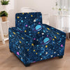 Constellation Star Galaxy Space Armchair Cover-grizzshop