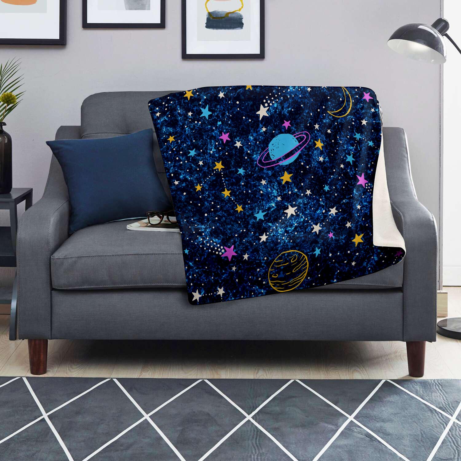 Constellation Star Galaxy Space Blanket-grizzshop