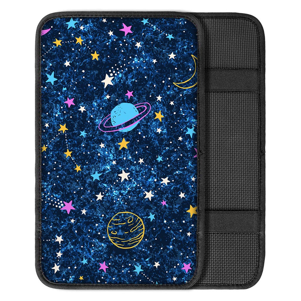 Constellation Star Galaxy Space Car Console Cover-grizzshop