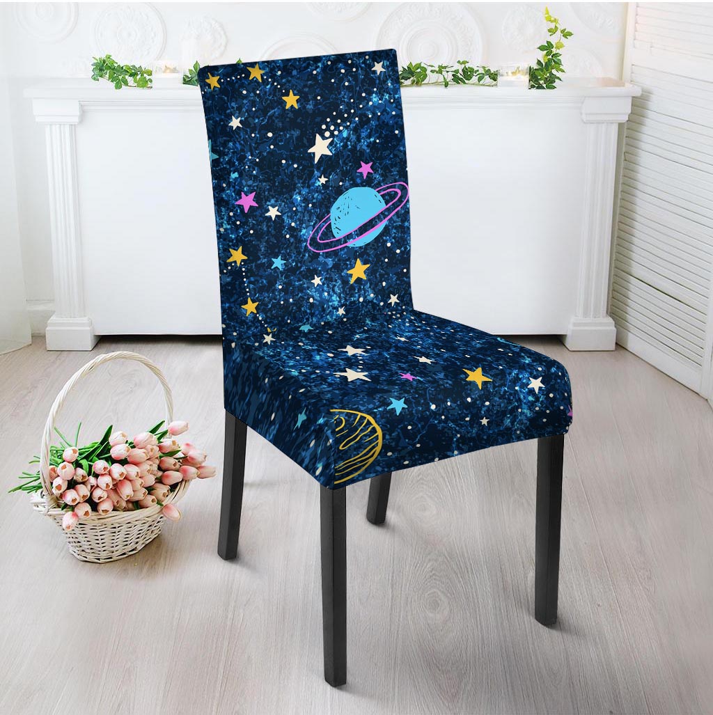 Constellation Star Galaxy Space Chair Cover-grizzshop