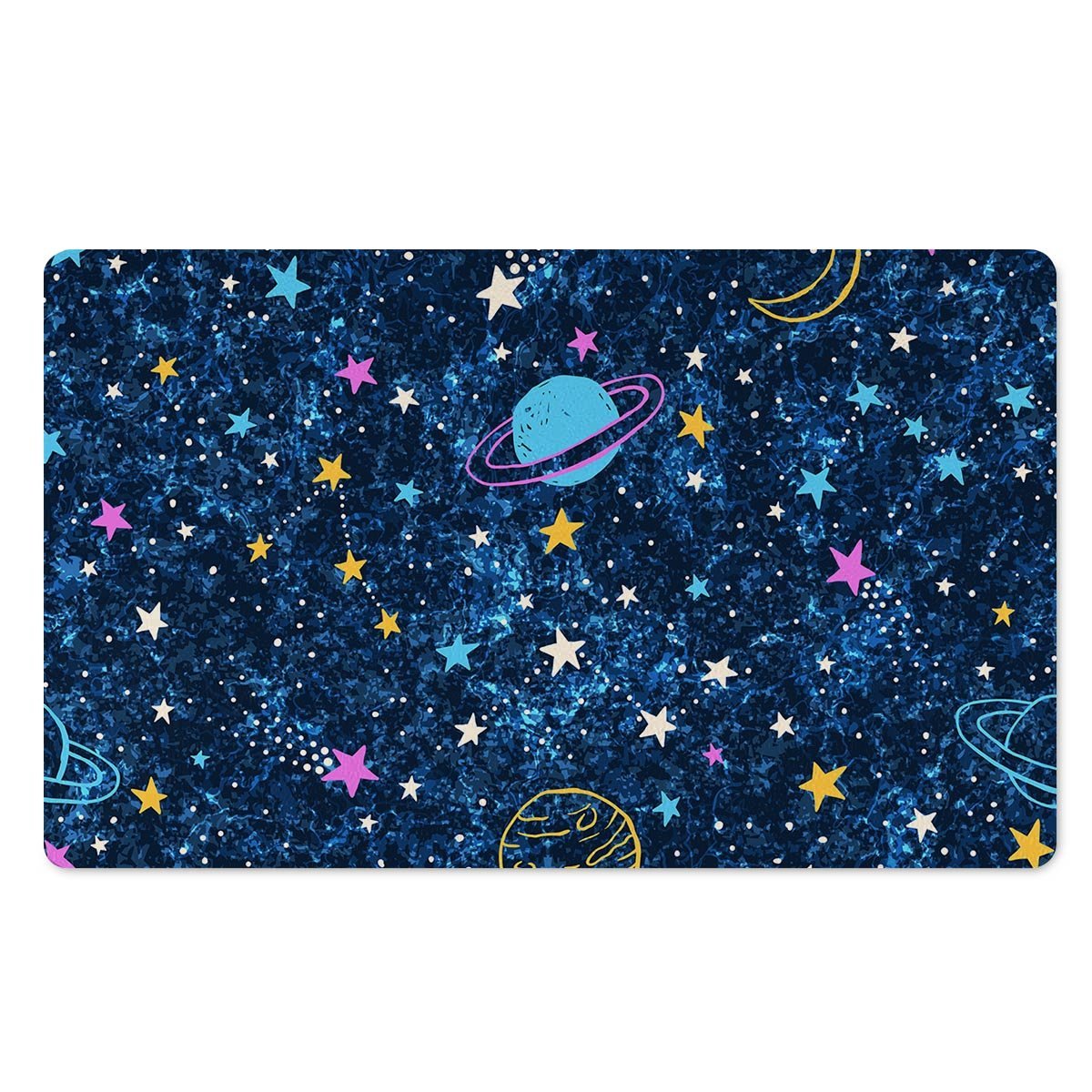 Constellation Star Galaxy Space Door Mat-grizzshop