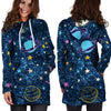 Constellation Star Galaxy Space Hoodie Dress-grizzshop