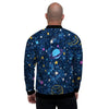 Constellation Star Galaxy Space Men's Bomber Jacket-grizzshop