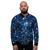 Constellation Star Galaxy Space Men's Bomber Jacket-grizzshop