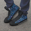 Constellation Star Galaxy Space Men's High Top Shoes-grizzshop