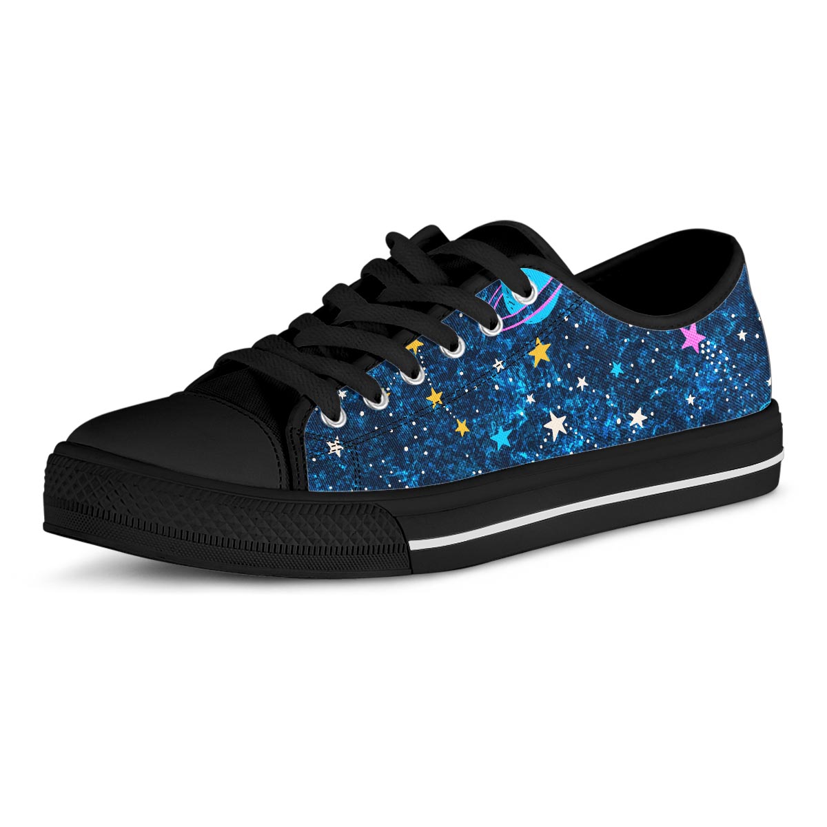 Constellation Star Galaxy Space Men's Low Top Shoes-grizzshop