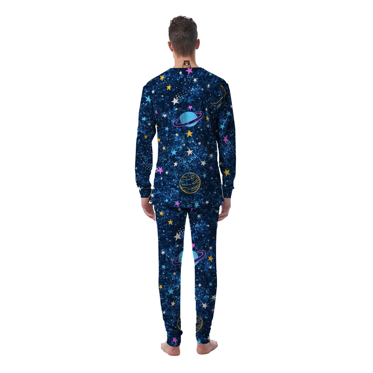 Constellation Star Galaxy Space Men's Pajamas-grizzshop