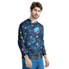 Constellation Star Galaxy Space Men's Sweatshirt-grizzshop