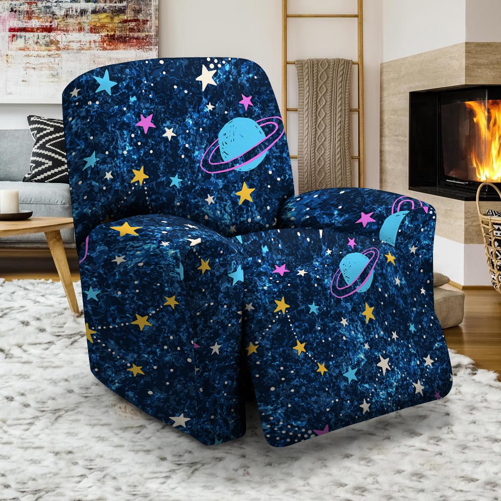 Constellation Star Galaxy Space Recliner Cover-grizzshop