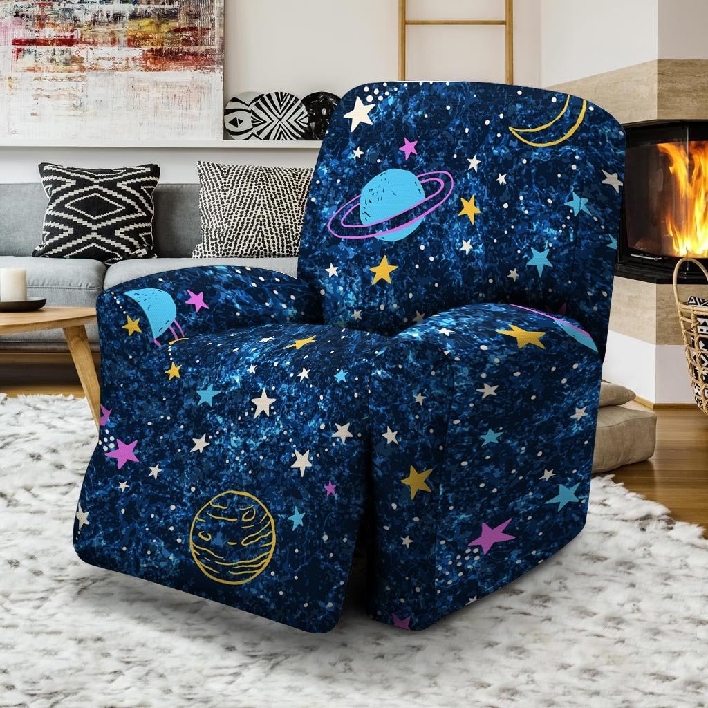 Constellation Star Galaxy Space Recliner Cover-grizzshop