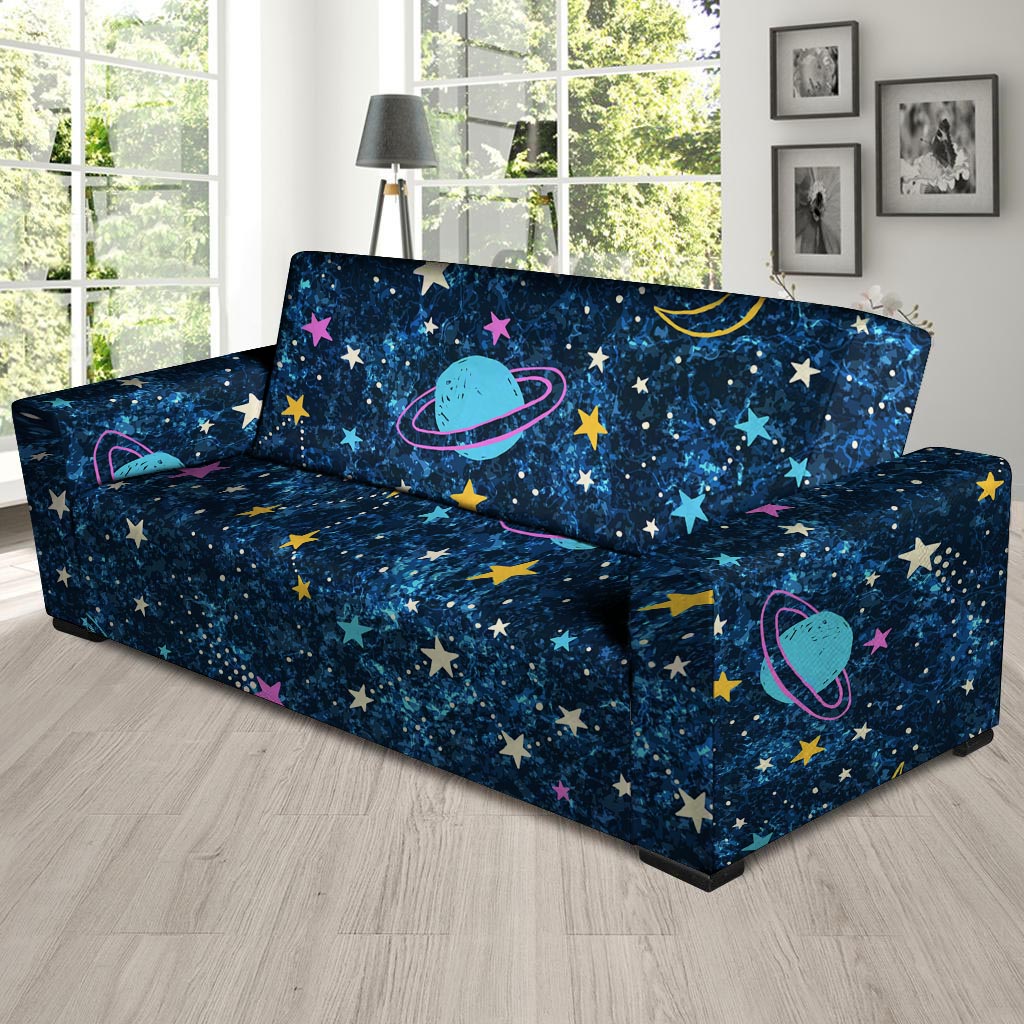 Constellation Star Galaxy Space Sofa Cover-grizzshop