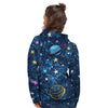 Constellation Star Galaxy Space Women's Hoodie-grizzshop