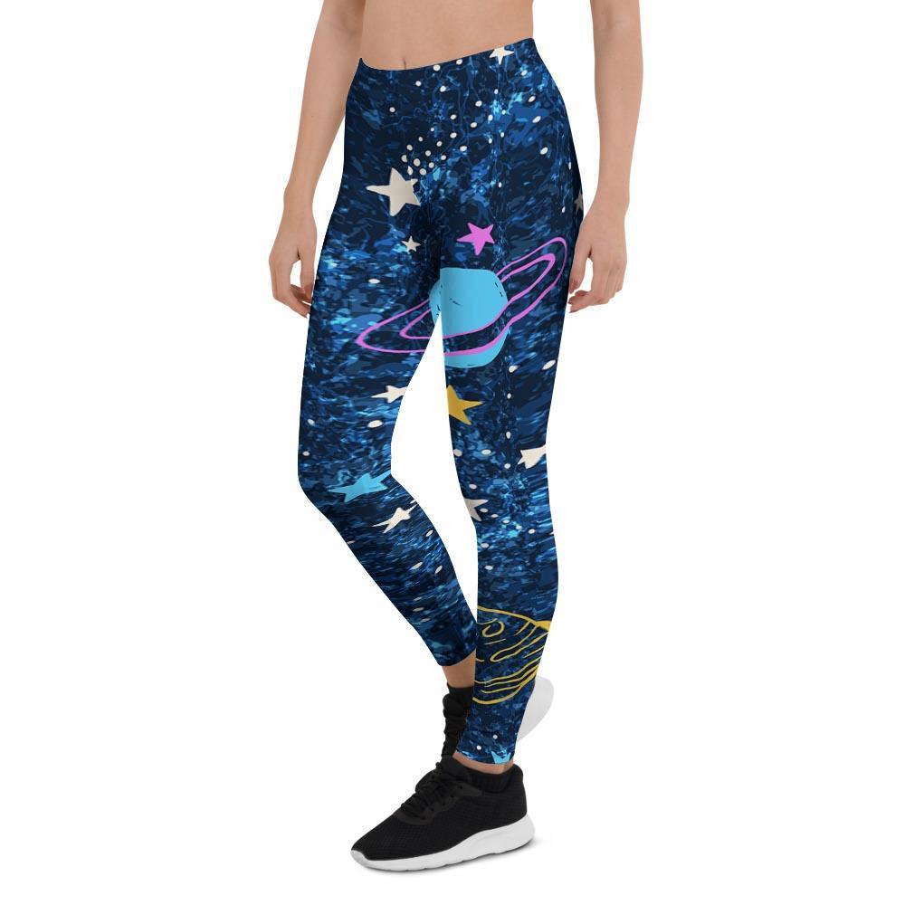 Constellation Star Galaxy Space Women's Leggings-grizzshop