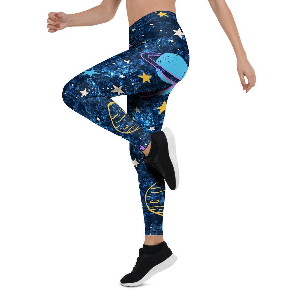 Constellation Star Galaxy Space Women's Leggings-grizzshop