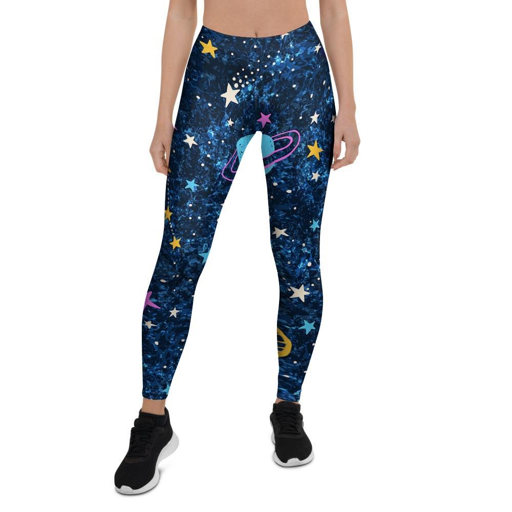 Constellation Star Galaxy Space Women's Leggings-grizzshop