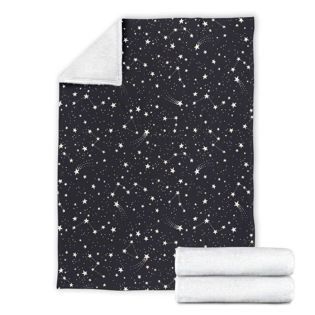 Constellation Star Print Pattern Blanket-grizzshop