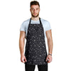 Constellation Star Print Pattern Men's Apron-grizzshop