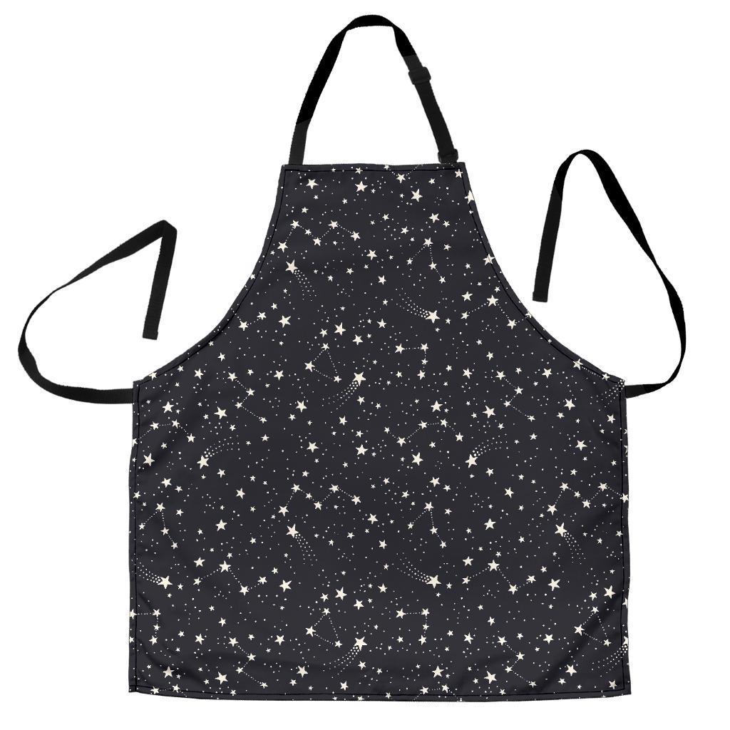 Constellation Star Print Pattern Men's Apron-grizzshop