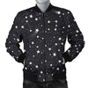 Constellation Star Print Pattern Men's Bomber Jacket-grizzshop