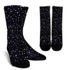 Constellation Star Print Pattern Unisex Crew Socks-grizzshop