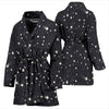 Constellation Star Print Pattern Women Long Robe-grizzshop