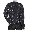 Constellation Star Print Pattern Women's Sweatshirt-grizzshop