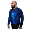 Constellation Virgo Print Men's Bomber Jacket-grizzshop