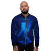 Constellation Virgo Print Men's Bomber Jacket-grizzshop