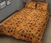 Cookie Biscuit Pattern Print Bed Set Quilt-grizzshop