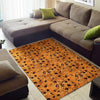 Cookie Biscuit Pattern Print Floor Mat-grizzshop