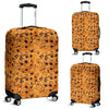 Cookie Biscuit Pattern Print Luggage Cover Protector-grizzshop