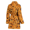 Cookie Biscuit Pattern Print Women Long Robe-grizzshop