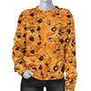 Cookie Biscuit Pattern Print Women's Sweatshirt-grizzshop