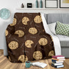 Cookie Pattern Print Blanket-grizzshop