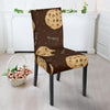 Cookie Pattern Print Chair Cover-grizzshop