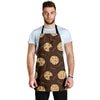 Cookie Pattern Print Men's Apron-grizzshop